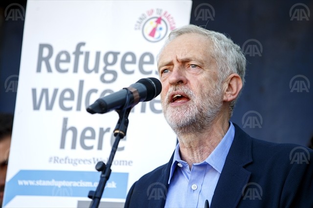 UK New-Labour Leader-Jeremy-Corbyn Supports UN Genocide Policies via Refugee influx