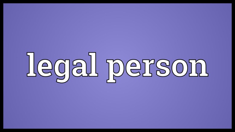 legal person 2